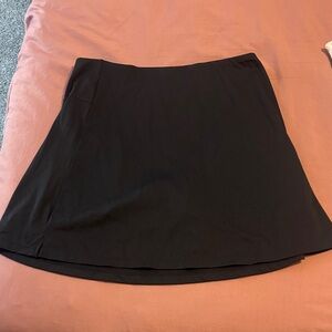 Chic Black A-Line Women's Skirt